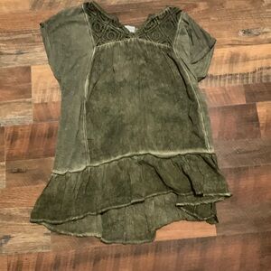 Knox Rose Sage Green Blouse